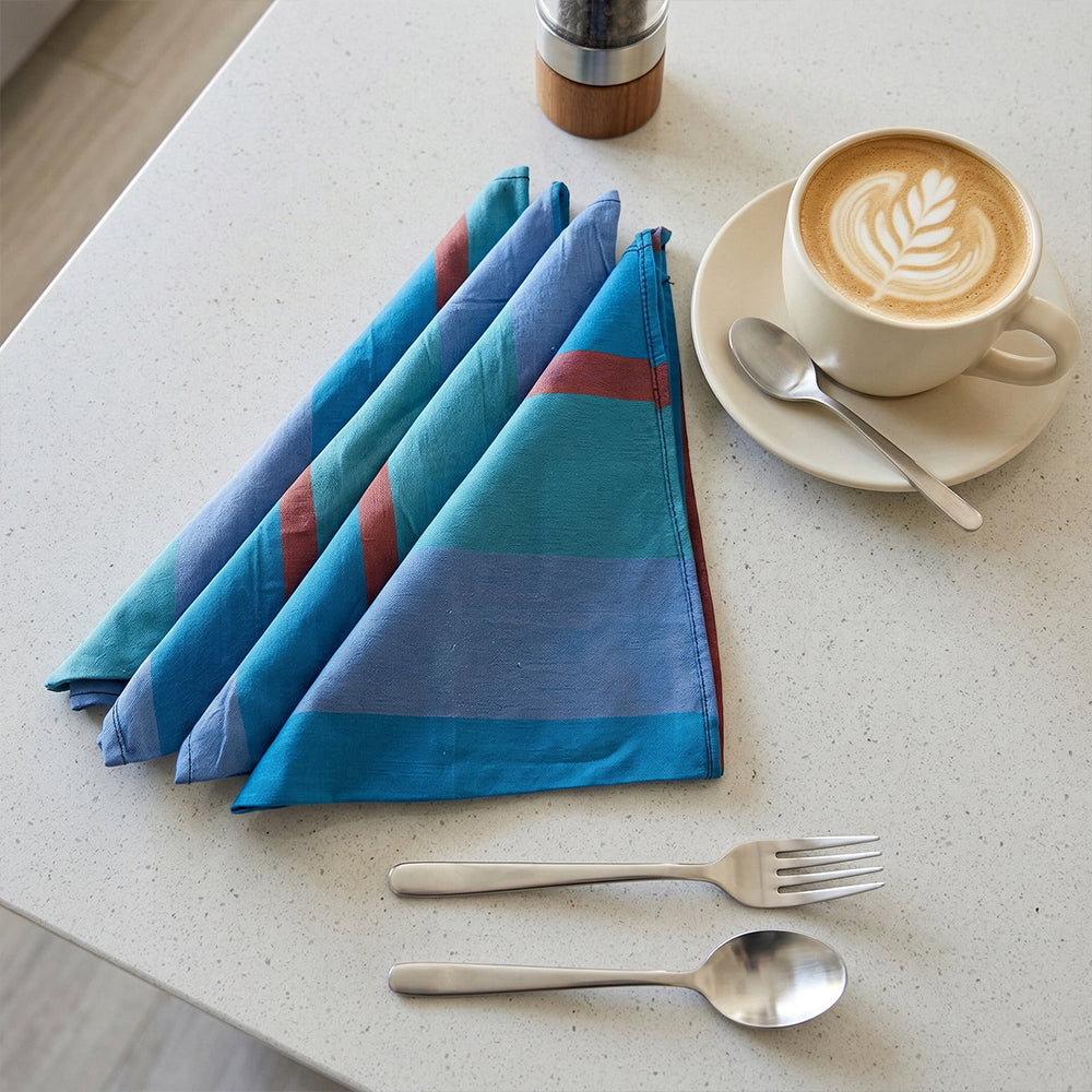 Dinner Napkins 14x14 Inch – Premium Handloom Cloth Napkins