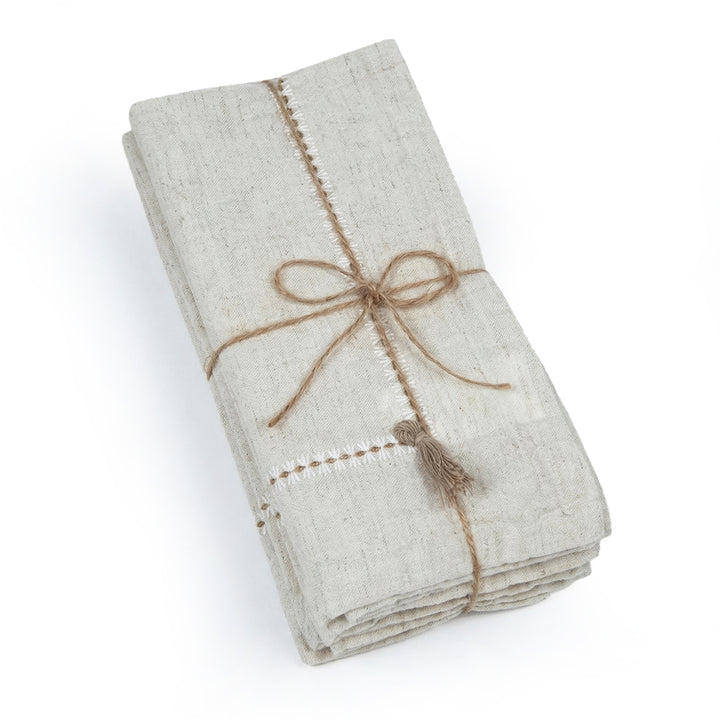 No Handloom Dinner Napkins - Premium Cloth Napkins